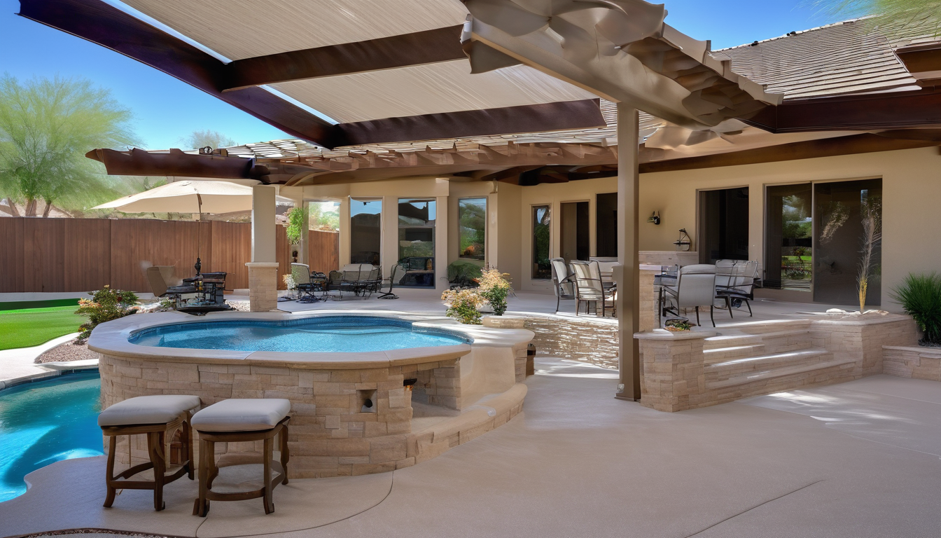 Pool deck resurfacing Chandler