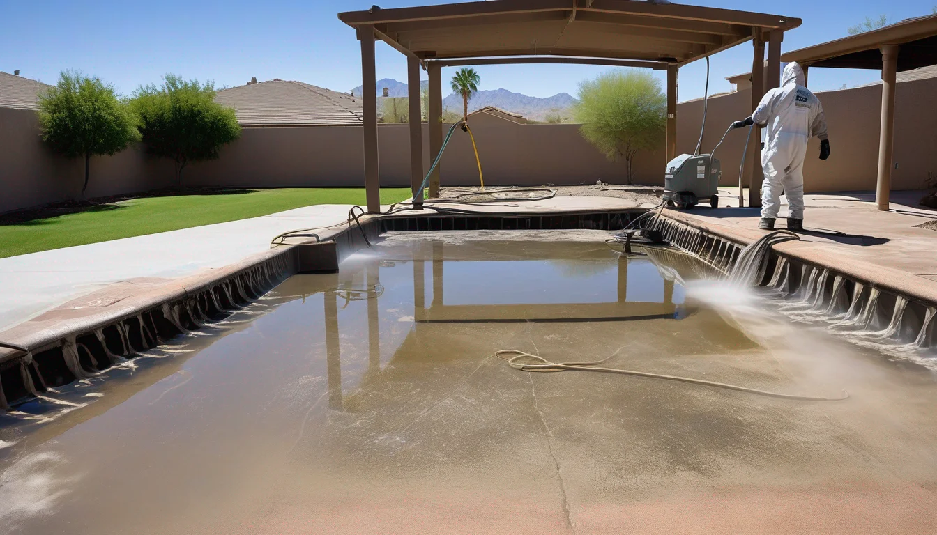Pool drain and acid wash Phoenix