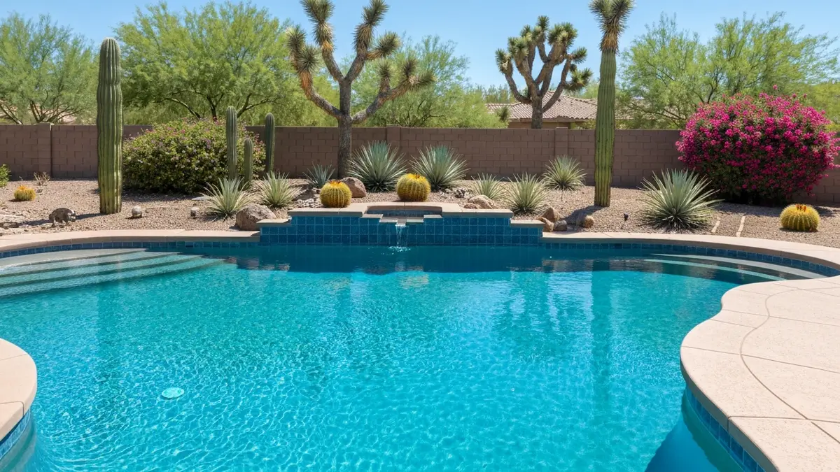 Pool resurfacing in Ahwatukee, Arizona