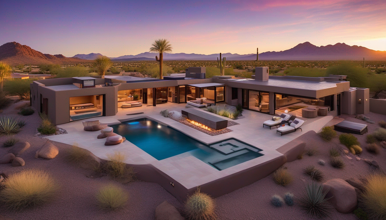 Beautiful resurfaced pool in Phoenix, Arizona