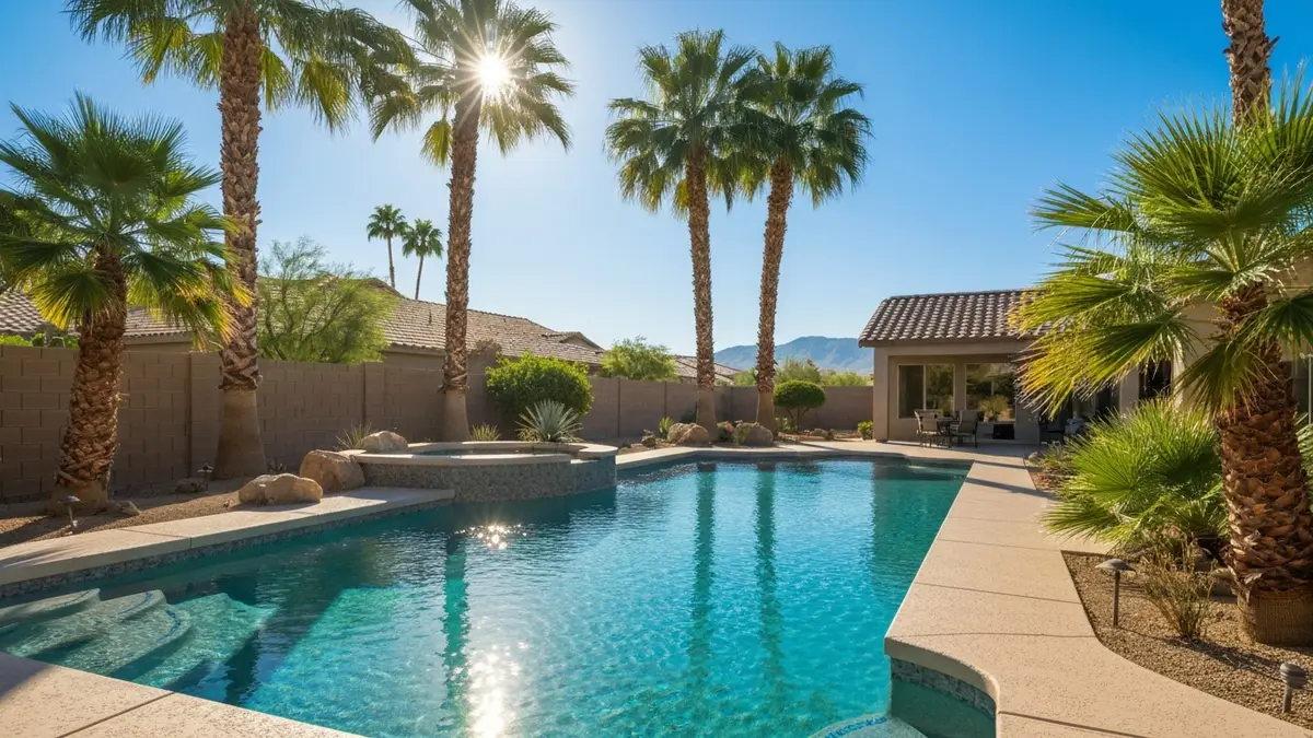 Pool resurfacing in Surprise, Arizona
