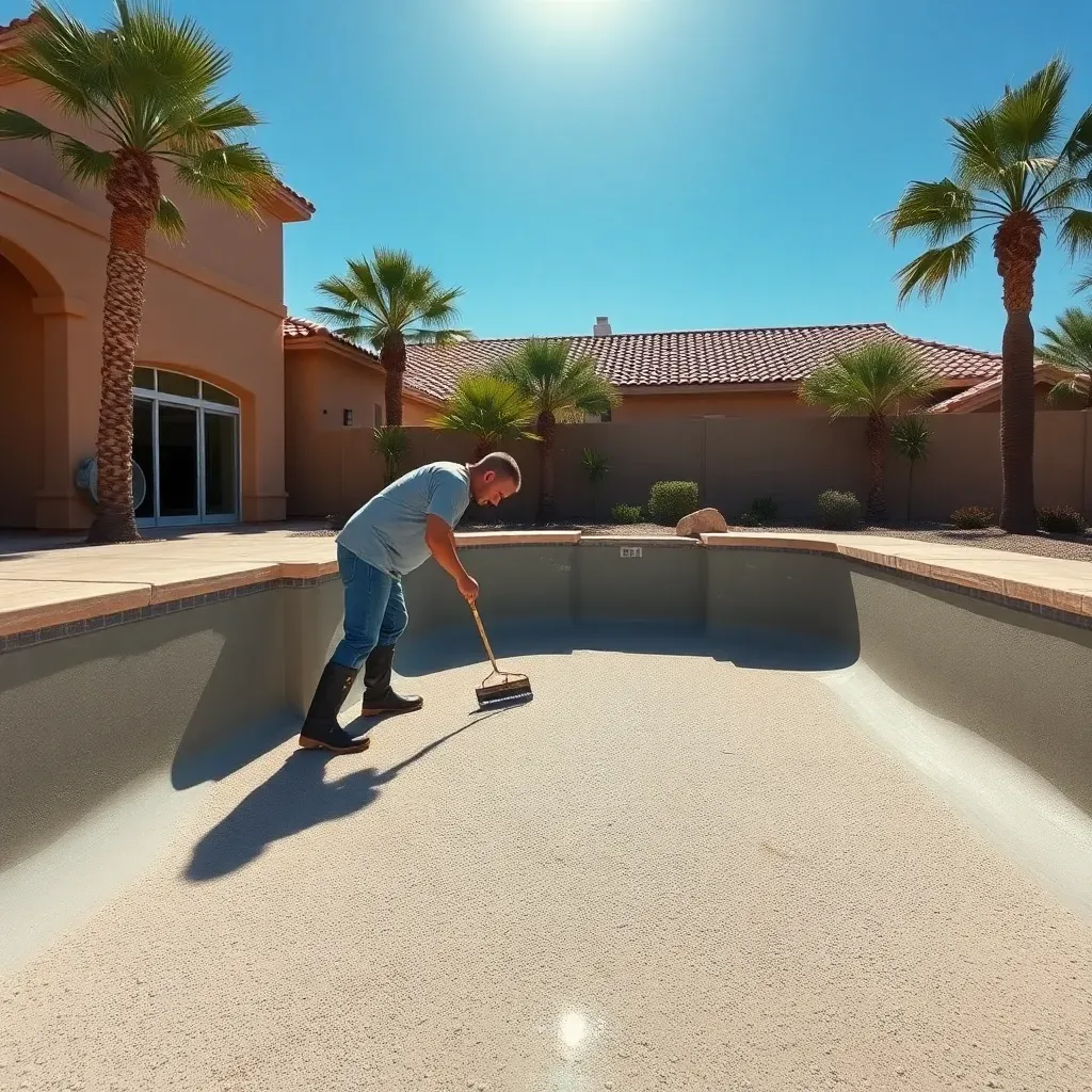 Pool resurfacing in Tempe, Arizona