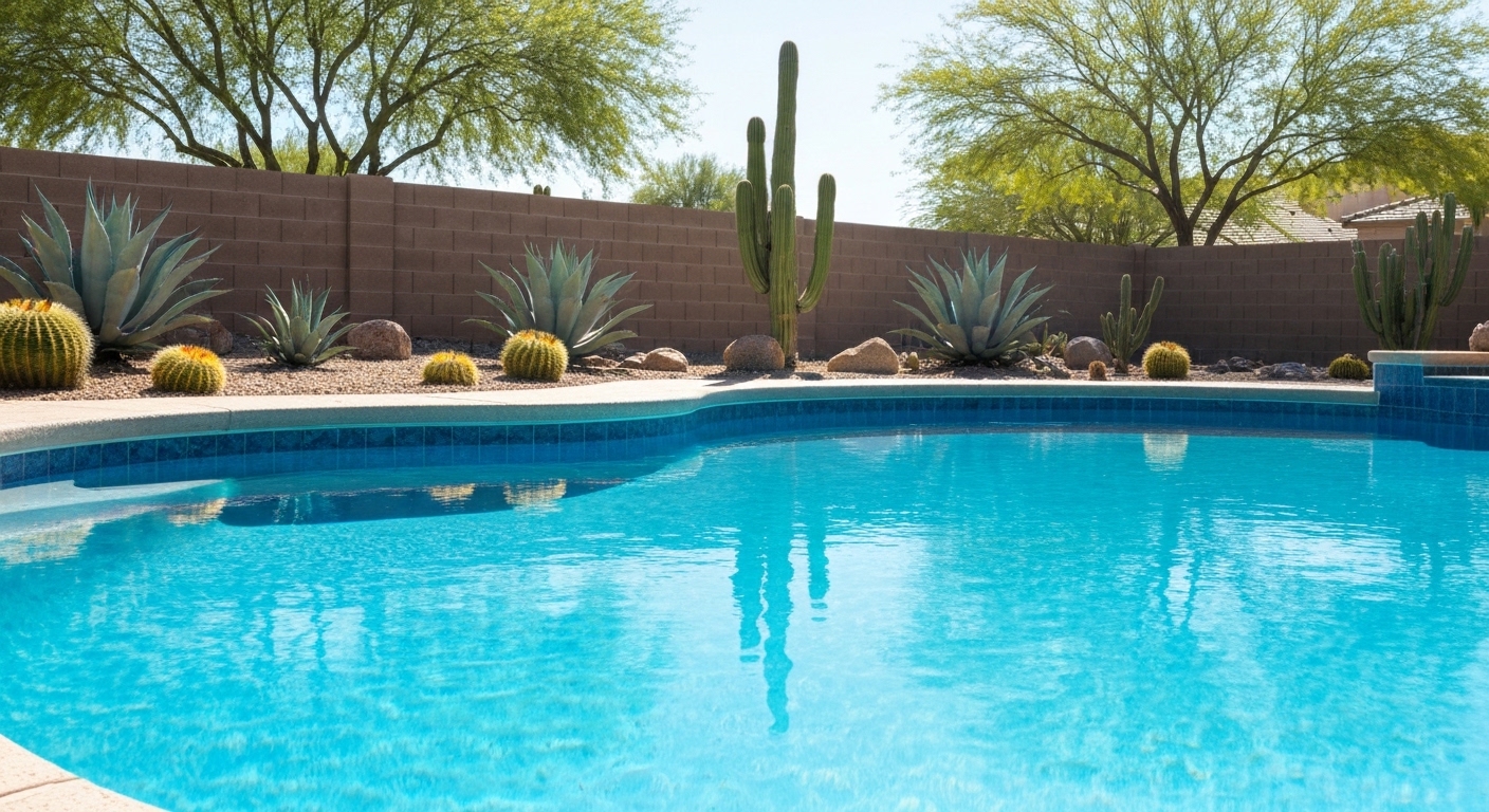 Pool resurfacing in Ahwatukee AZ