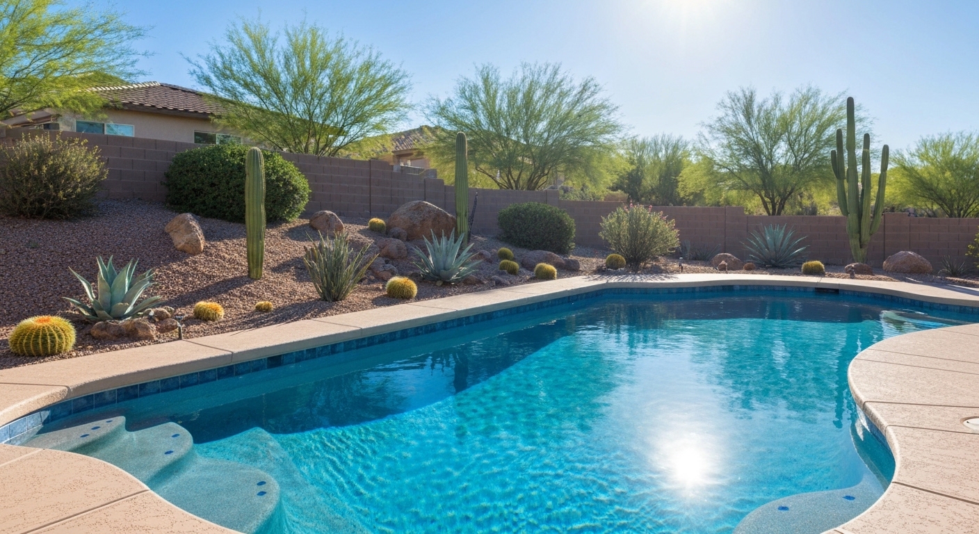 Pool resurfacing in Fountain Hills AZ