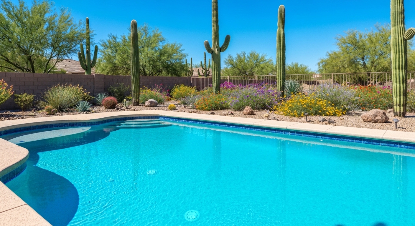 Pool resurfacing in Glendale AZ