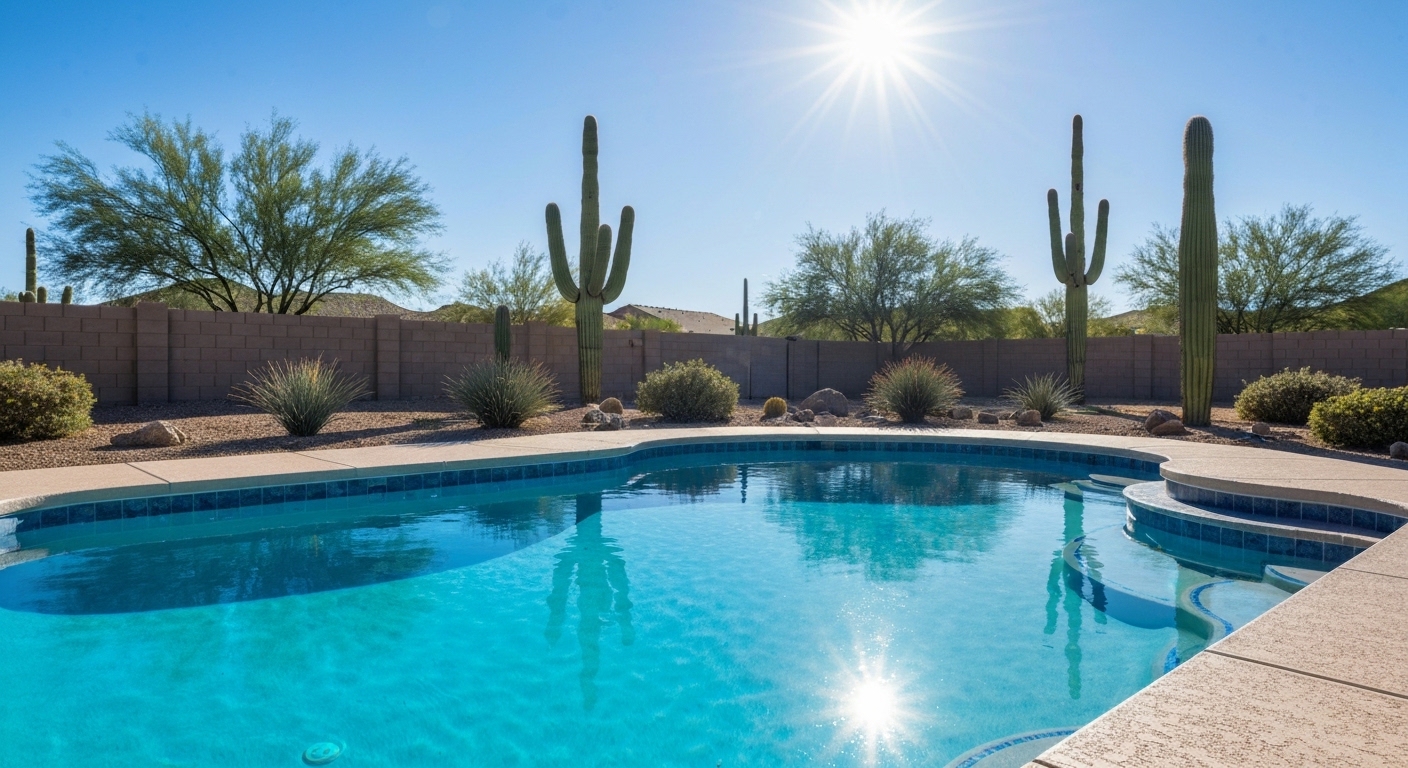 Pool resurfacing in Goodyear AZ