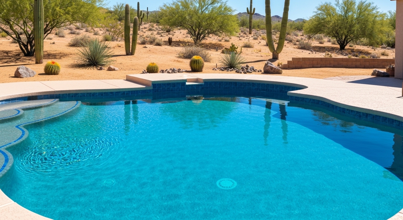 Pool resurfacing in Mesa AZ