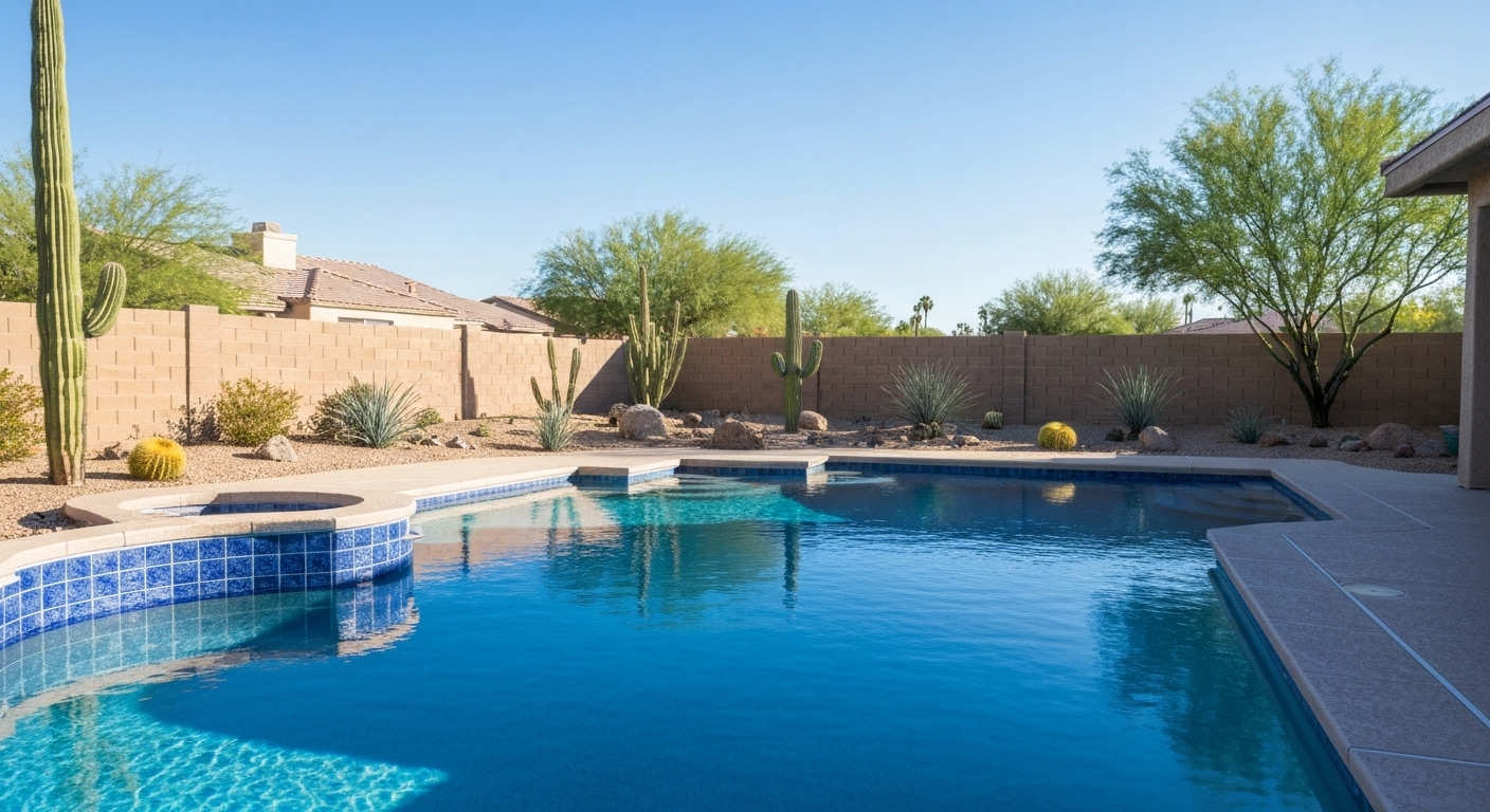 Pool resurfacing in Sun City AZ